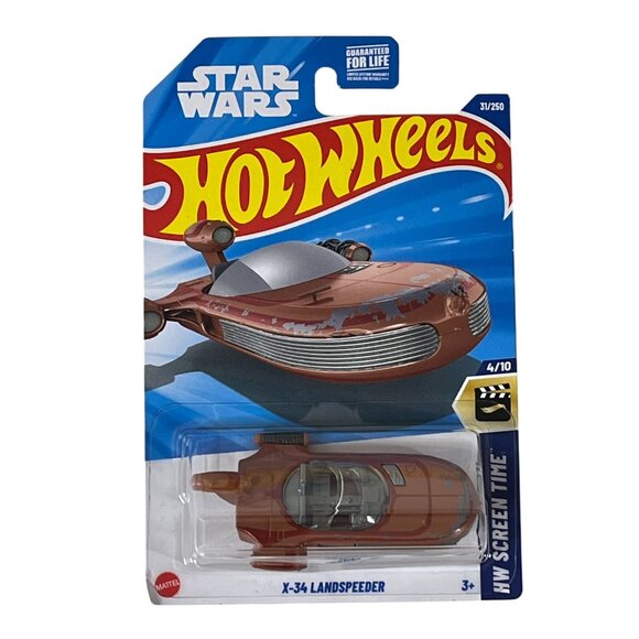 Hot Wheels Star Wars X-34 Landspeeder HW Screen Time 2023 Car - Picture 1 of 6